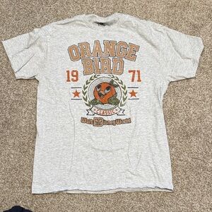 Disney Classic Orange Bird Tee in Gray